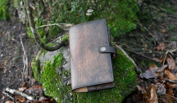 Leather notebook covers