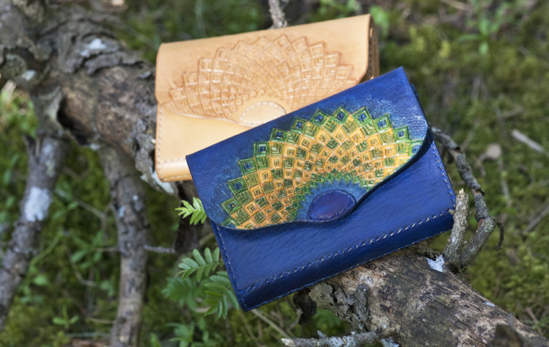 Leather wallets for women